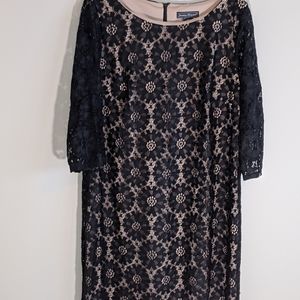 Jessica Howard Lace Shift Dress size 16W dress